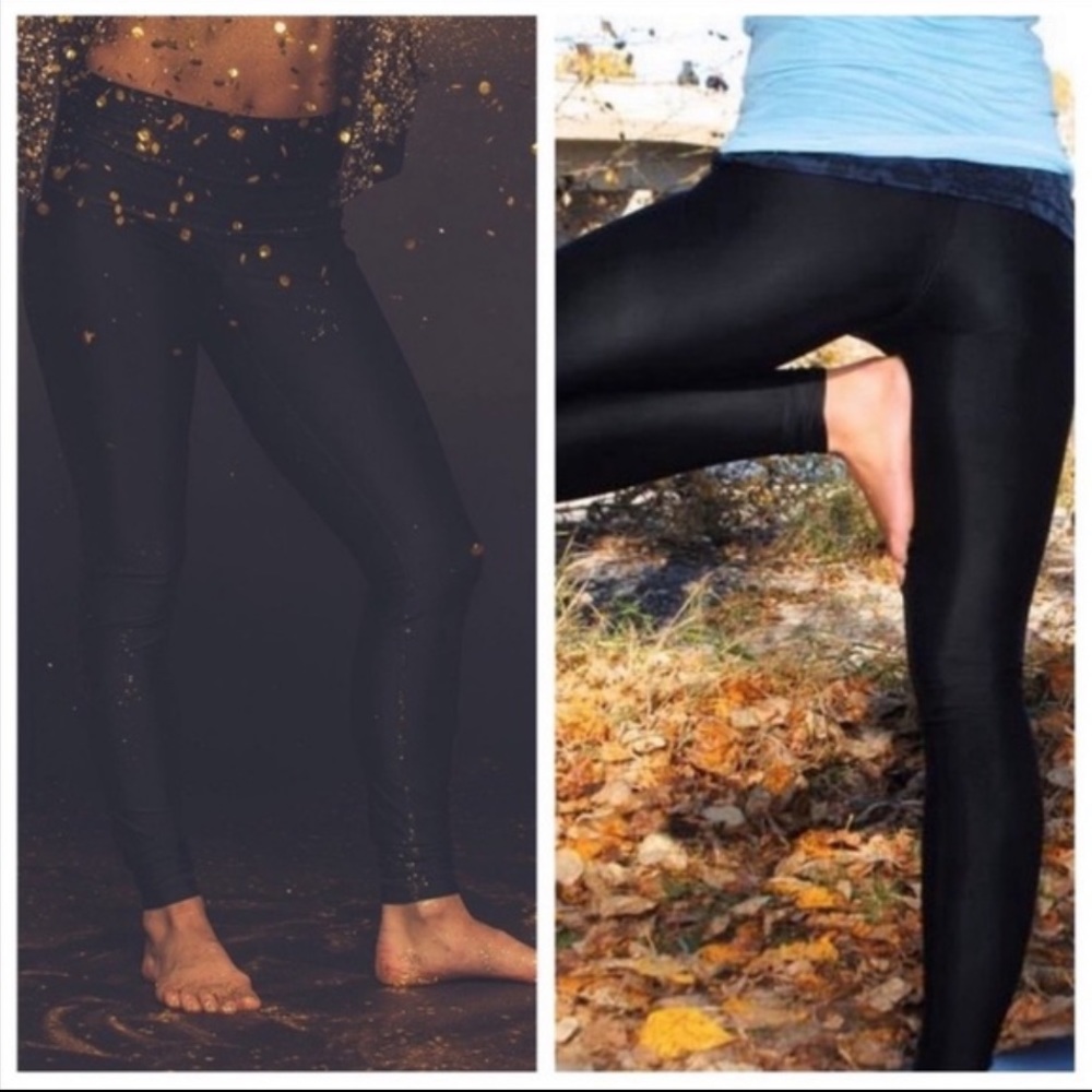 RARE Lululemon Shine Tight - Black Size 4